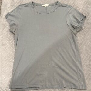 rag & bone Light Gray Short Sleeve Tee